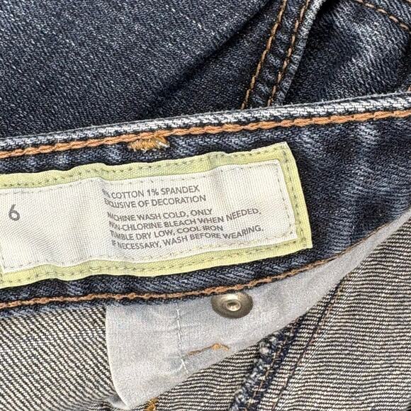 LOFT Original Boot Medium Wash Mid Rise Womens Jeans Sz 6 - Picture 9 of 9